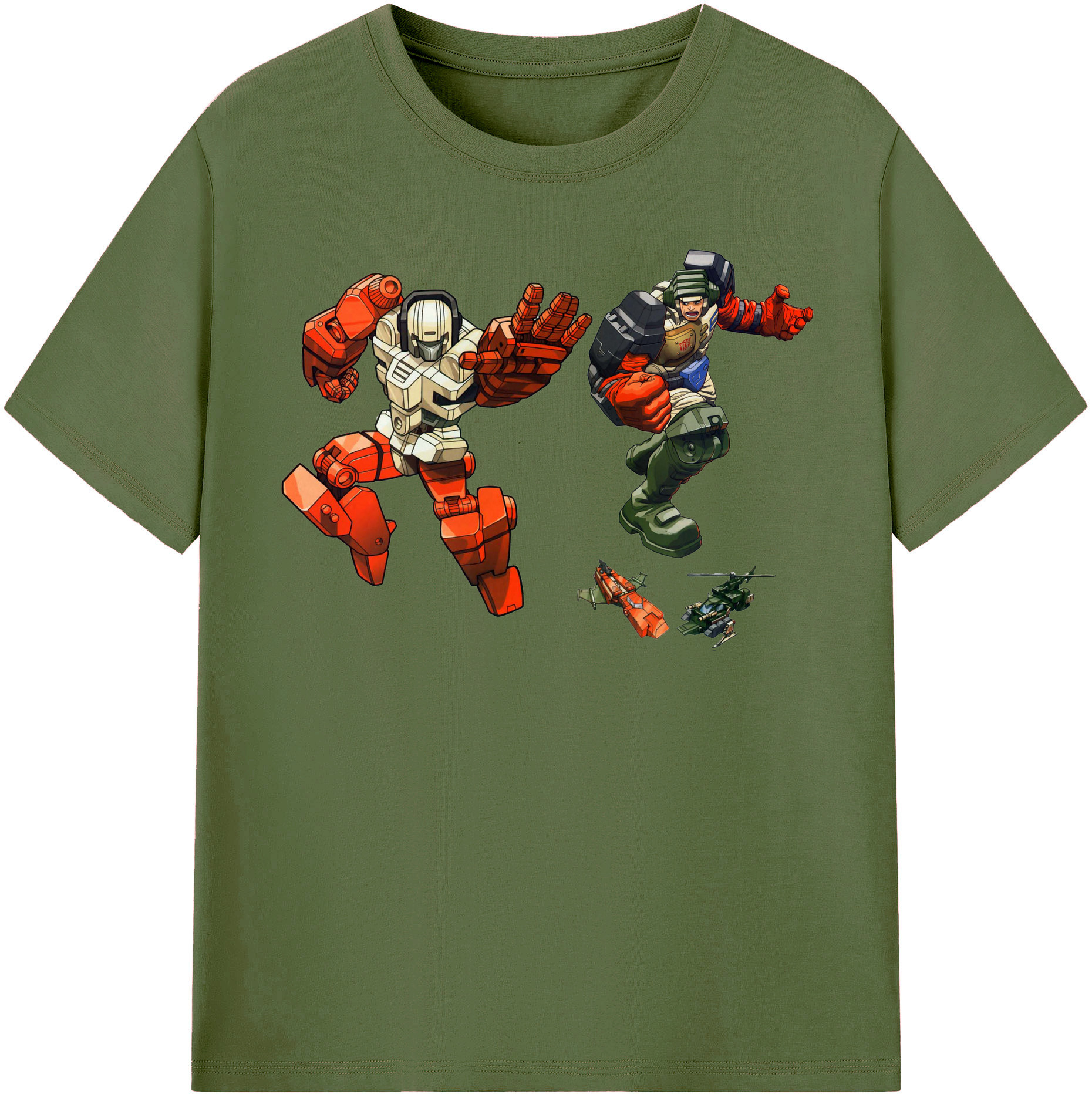 （画像用）  綿100％半袖Tシャツ（フロントプリント）